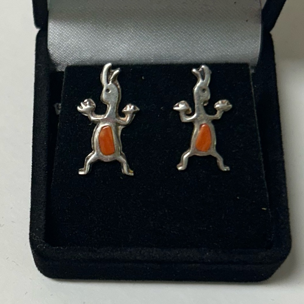 Sterling Rock Kritters Earrings